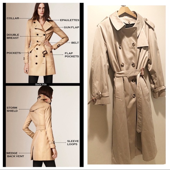 TIMELESS VINTAGE ICONIC EVAN PICONE TRENCH - Picture 5 of 5